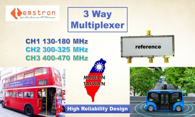 Enhance Signal Stability with Temstron's 130-470 MHz Triplexer